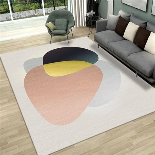 Tapis ado garçon géométrique irrégulier 200X260CM pour chambre moderne - 2