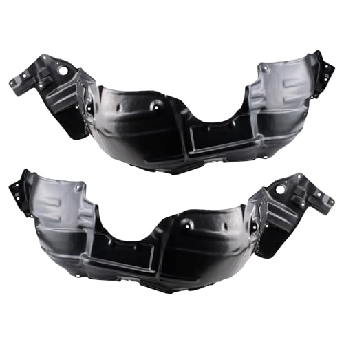 Image of TRQ Inner Fender Liner Set Compatible with 2010-2012 Lexus RX350 RX450h LX1248110 LX1249110