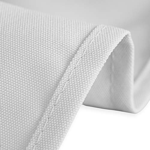 Linentablecloth 60 X 102-Inch Rectangular Polyester Tablecloth Silver #TOP1