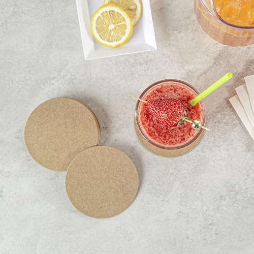 Restaurantware Paper Coasters 1000 Pack of 3.5 Inch Disposable Beverage Coasters Absorbent for Hot and Cold Drinks Kraft Coffee Cup Essentials for Table Decor, Kitchen, Home Patio or Living Room by Restaurantware - Image 7
