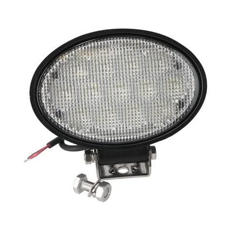 Red Rooster Led Cab / Fender / Handrail Work Light - Flood 39W Oval Fits John Deere 4320 9560 9760 Sts 2520 9560 Sts 9860 Sts 9660 Sts 4010 4520 9660 Fits Massey Ferguson Fits Challenger Fits Agco #TOP1
