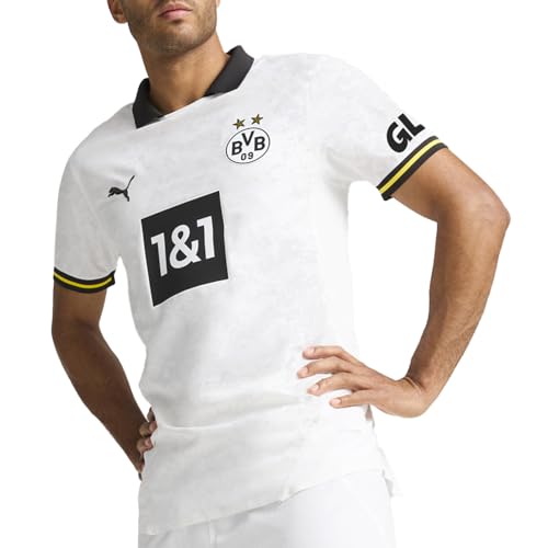 PUMA - Mens BVB Third Jersey Authentic, Color White, Size: Large