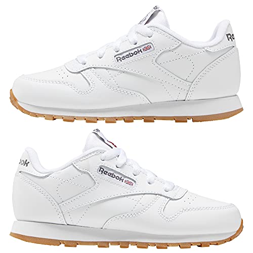Reebok MU794-WHI-12 M US LITTLE KID Boy'S Classic Leather Fashion-Sneakers thumb #8