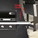 Landmann Rexon PTS 2.0 Gasgrill | 135 cm | 2 stufenlos einstellbare Edelstahlbrenner | Doppelwandiger Deckel mit Thermometer [schwarz]