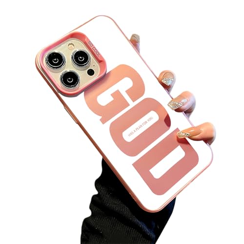 God Has A Plan for You Phone Case for iPhone 17/16/15/14/13/12 Plus Pro Max, Inspirational & Protective Phone Case, PC Slim Shoc