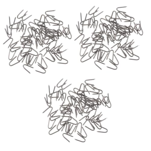 POPETPOP Lot De 3 Agrafes De Sol en Forme De U pour Fixation De Tentes 70 Pièces X 3