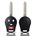 MechanMagic Key Fob Remote Replacement Fits for Nissan Sentra/Rogue/Versa/Armada/Quest/Murano/Infiniti FX35 FX45 2004-2019 CWTWB1U816 Keyless Entry Remote Control H0561-3AA0B 46 CHIP