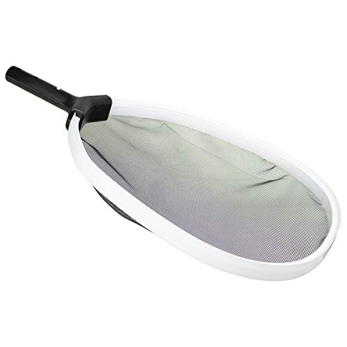 Poolmaster 21141 Heavy Duty Leaf Skimmer Net for Inground-Above Ground Swimming Pool, Silver