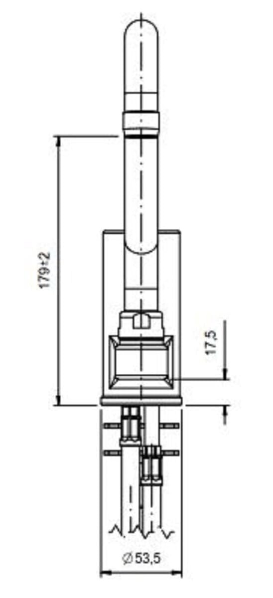 GastroHero Miscelatore monoforo professionale 200 | Forniture per la ristorazione