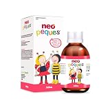 Neo Peques | Jarabe Infantil Jalea Real | 150ml | Refuerza la dieta | Contribuye a un crecimientonormal de los huesos | Aporta Energía | Sabor Frutos del Bosque | Espirulina, Calcio, Vitamina D3