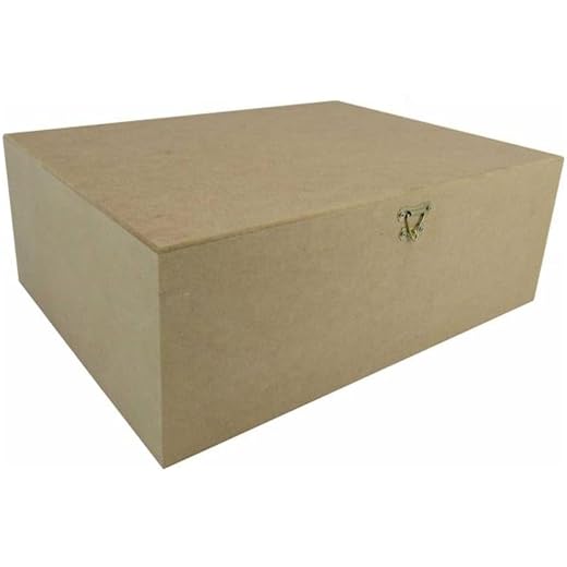 Caixa Maleta Mdf Dobradiça 40x30x14 Cm Lembracinha