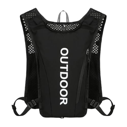 Kustimantu Mochila del Pack de Hidratación, Mochila de Hidratación,5L Gile de para Hombres y Mujeres | Correas de Pecho Ligeras, Transpirable y Ajustables para Hombres