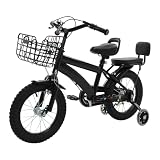 WFIETN Bicicleta infantil para niños de 3 a 7 años, ajuste flexible de altura del asiento y altura del manillar para niños con ruedas