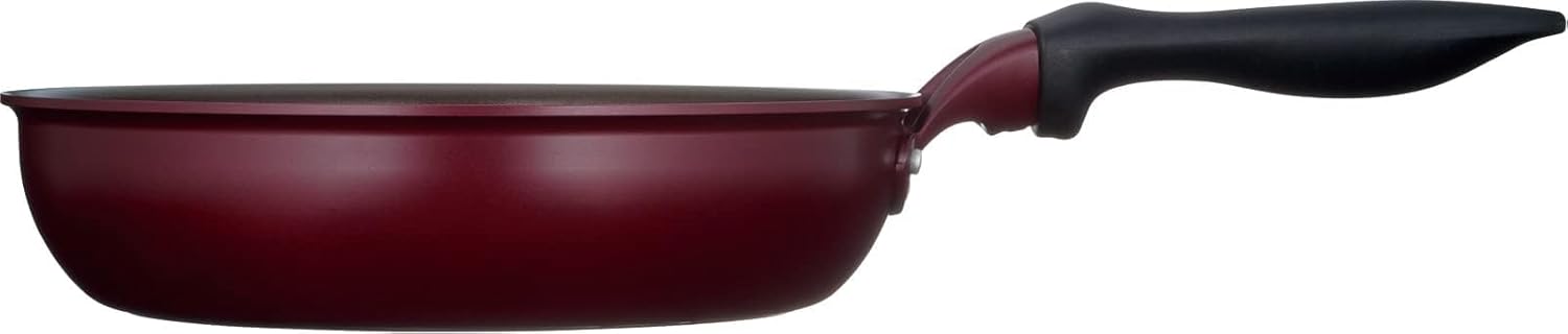 サーモス デュラブルシリーズ フライパン 24cm レッド IH対応 KFH-024 R