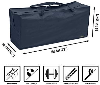 Duracover Premium Large Cushion Bag | 3 Year Warranty Waterproof Material (4000HH) Durable Tear Resistant Breathable (160 x 80 x 90cm)