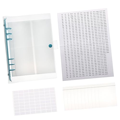 Housoutil Rhinestone Storage Book Storage Case Large Capacity for Beads DIY Supplies Accessories