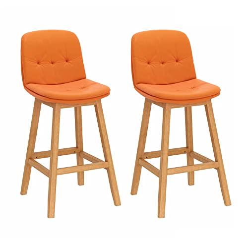 Tabourets de bar design bois massif style moderne et épuré
