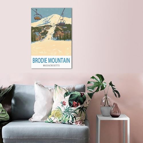 Affiche Brodie Mountain Massachusetts 30x45cm pour mur vide - 5