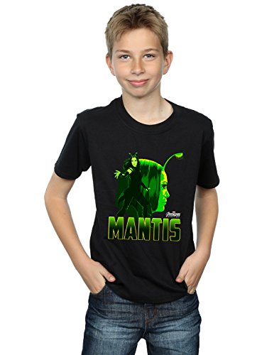 Marvel Boys Avengers Infinity War Mantis Character T-Shirt Black 5-6 Years