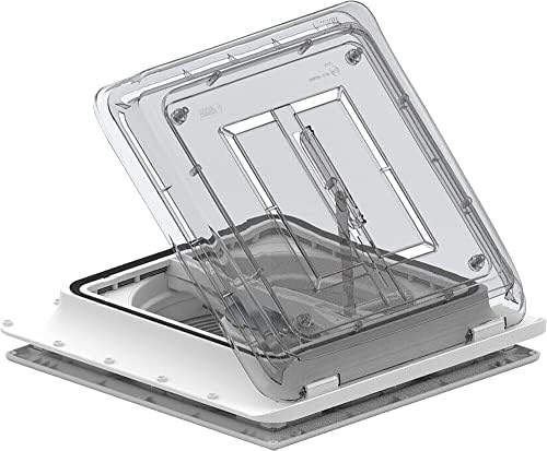 Fiamma Turbo Vent Premium Dachhaube, 40x40cm, Crystal, 12V