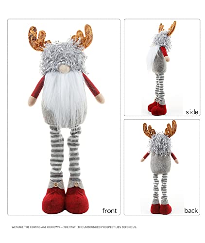Hilif Gnomi di Natale con gambe elastiche in
