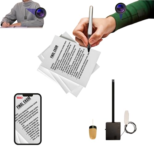 PingaOculto Mini Caméra de Sécurité WiFi 4K avec Oreillette pour Smartphone - Contrôle à Distance et Batterie Intégrée (Caméra WiFi Pro Batterie...