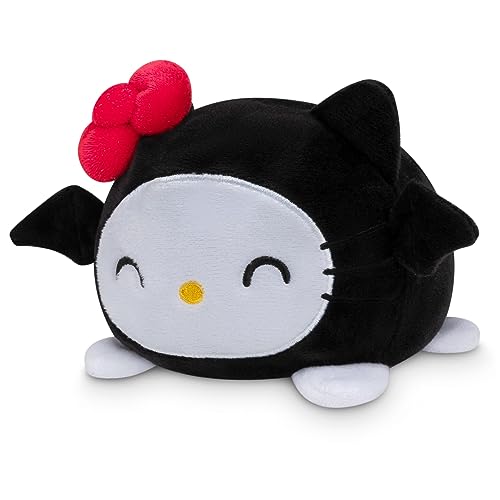teeturtle - the officially licensed original sanrio plushie - witch  bat hello kitty - cute sensory fidget stuffed animals that show your mood - perfect for halloween