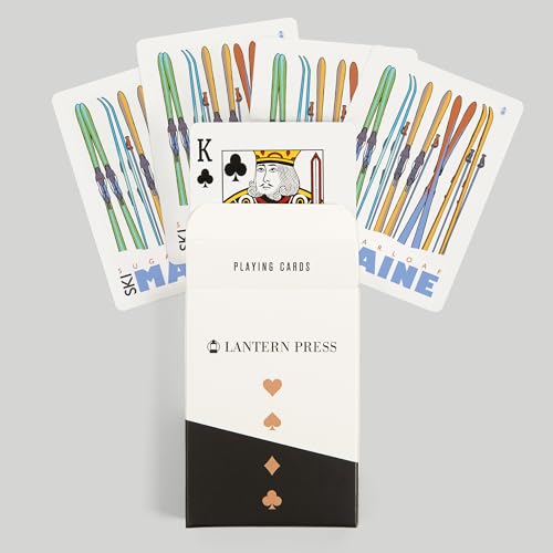 Baraja de Póker Sugarloaf Maine de 52 cartas miniatura 6