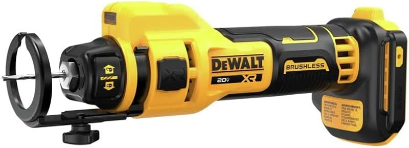 Herramienta de corte de paneles de yeso sin escobillas DEWALT 20V MAX* XR (solo herramienta) (DCE555B)