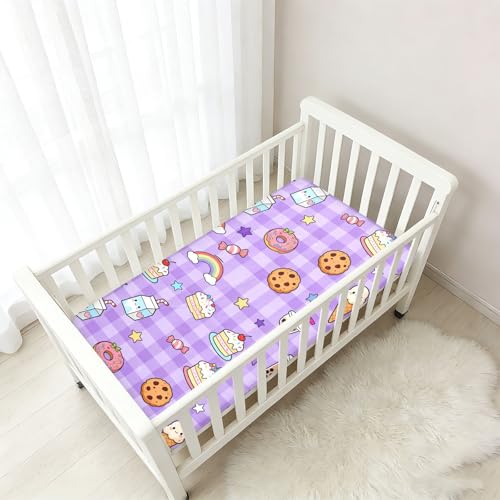 Parure de lit bébé motif collation en coton hypoallergénique doux - 7