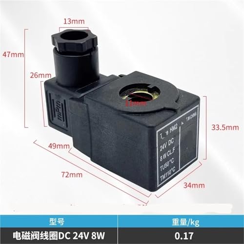 Électrovanne de réfrigération 9100/RA6 HM2 valve haute précision 230V 8W