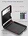 TOPSEM Magnetic Hinge Protection and Built in Lens Camera Protector Case for Samsung Galaxy Z Flip 4(Black)