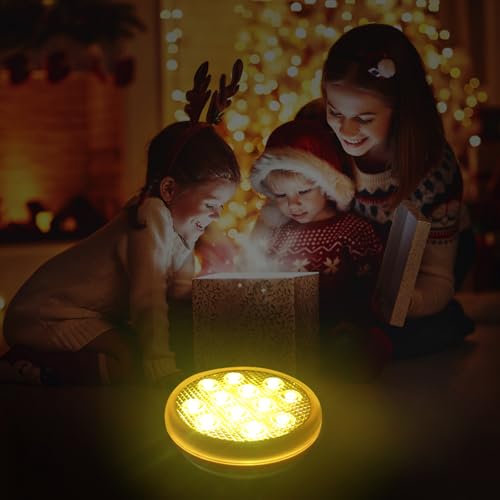 TEPENAR Luci sommergibili ricaricabili per piscine - USB-C a batteria telecomandata 16 luci per vasca idromassaggio che cambiano colore con magnete per piscina stagno (1PCS)