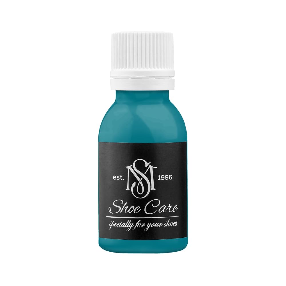 Teinture Universelle - NCS S 3060-B20G Bleu Égée - Peinture Cuir Haute Couvrance pour Chaussures, Sacs et Sneakers par MAVI STEP - 1.70 fl oz / 50 ml