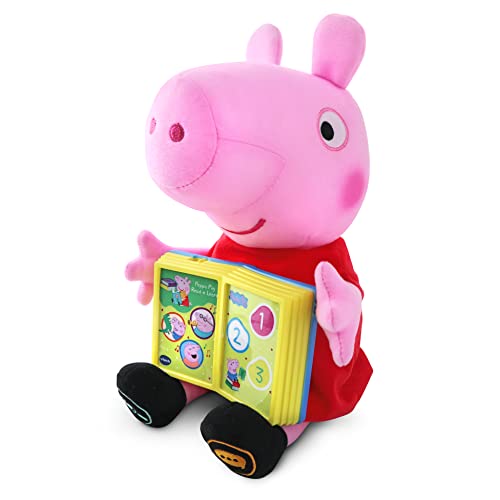 Miniatura 2 de Vtech-80-552222 Peluche Interactivo Pig Aprende Con Los Diverlibros De Peppa, Color, Único 80-552222