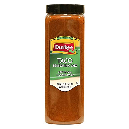 Durkee Mezcla de condimentos para tacos, 21 oz (1 botella)