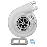 Pulsar Turbo Billet 366D Dual Ball Bearing Turbocharger T4 Twin Scroll 0.91 A/R