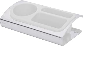 Organizador para Pia Suprema 25,5 x 12,5 x 8 cm, Branco, Brinox