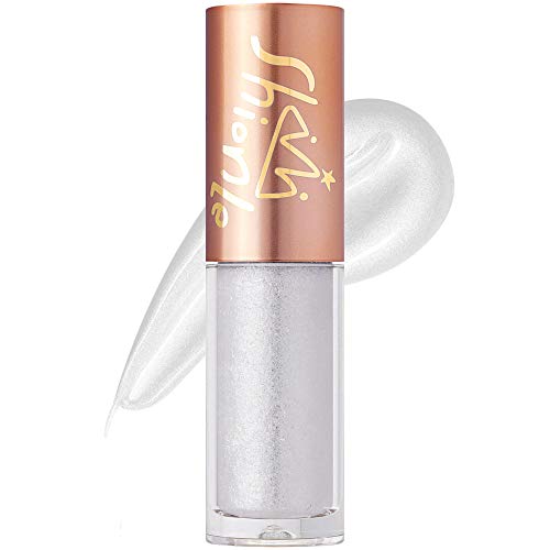 SHIONLE - Spotlight Eyes: Liquid Glitter Eye Shadow | Quick Drying and Long Lasting | Gradation | Glitter Eye Shadow | 3g (04 SEE THROUGH LOOK)
