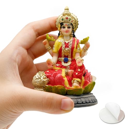 Figurilla Lakshimi para tablero de auto 3.9" polystone