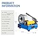 Hydraulic Hose Crimper for Crimping 1/4 in -1 in R1 and R2 Hydraulic Hose with 8 Sets Dies