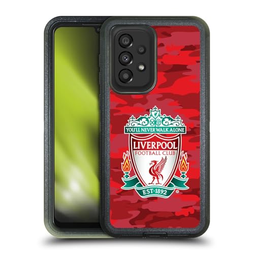 Étui robuste Liverpool FC Galaxy A33 5G finition camouflage haut de gamme