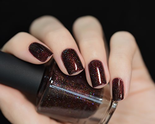 Image of ILNP Overnight Bag - Espresso Brown Holographic Nail Polish