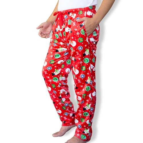 Men’s Holiday Pajama Pants - Comfortable, Classic Design Sleepwear, Cozy, Sleep Bottom Pants - Ideal for Christmas4
