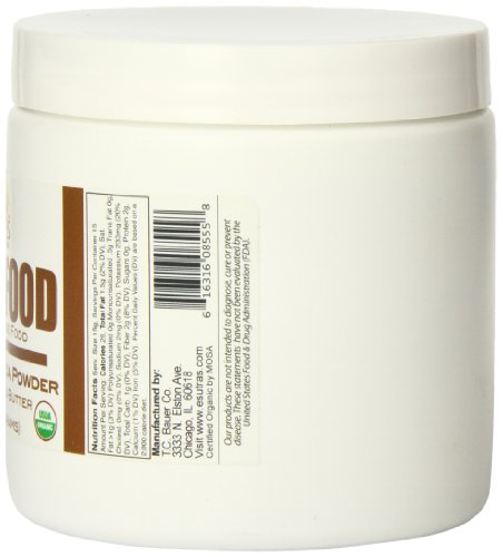 Esutras Organics Cocoa Powder, Light, 8 Ounce #TOP1