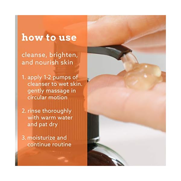 Eve-Hansen-Vitamin-C-Face-Wash-HUGE-8-oz-Anti-Aging-Skin-Cleanser-for-Dark-Circles-Age-Spots-and-Fine-Lines-Blackhead-Remover-Hyperpigmentation-Treatment-Pore-Minimizer-Gel-Face-Cleanser Eve Hansen Vitamin C Cleanser Face Wash - Natural Face Soap with Aloe Vera, Vitamin E & Rosehip Oil - Refreshing, Gentle, Moisturizing, Cruelty-Free Skincare 8 oz