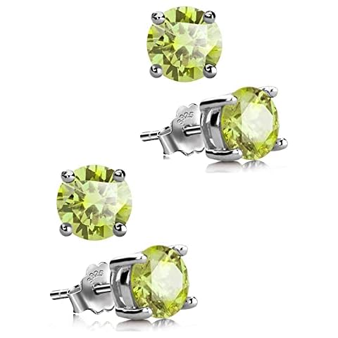 Adabele 925 Sterling Silver Stud Earrings Cover