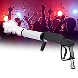 Handheld CO2 Gun for Stage, CO2 Jet Machine Smoke Machine CO2 Fog Cannon Gun with LED Lights DJ Effects Fogger Handheld Smoke Gun Co2 Cannon Gun for Party,Halloween,Club, Bar Stage -  Oyfumki