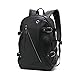 Produktbild SHLYXY Rucksack Herren Umhängetasche Herrenmode Trend Jugend Einfache Freizeitreise 14 Zoll Student Computer Tasche Männer Sport- und Freizeittasche (Color : Black)