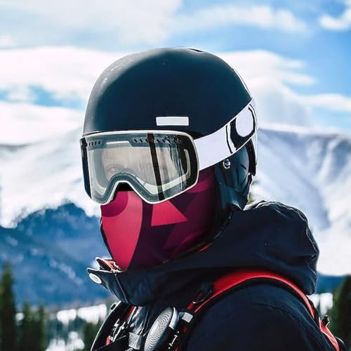 Balaclava Mask for Men Ski Mask for Women Cartoon Heart Shape Full Face Mask Face Cover for Cycling miniatura 5